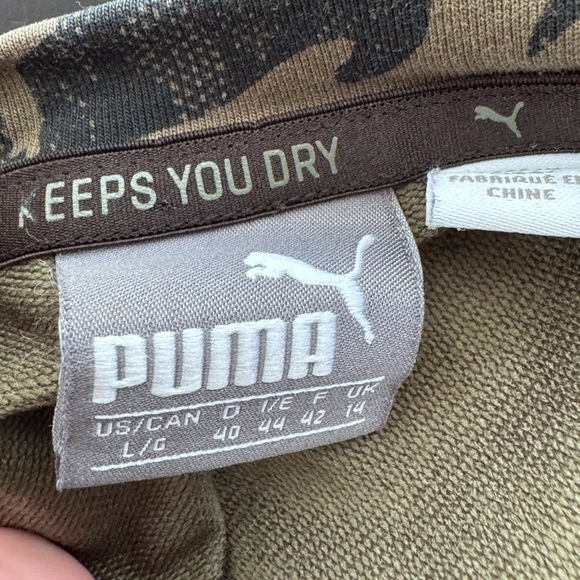 WOMENS PUMA REBEL CROPPED CREW SWEATSHIRT - Picture 6 of 7